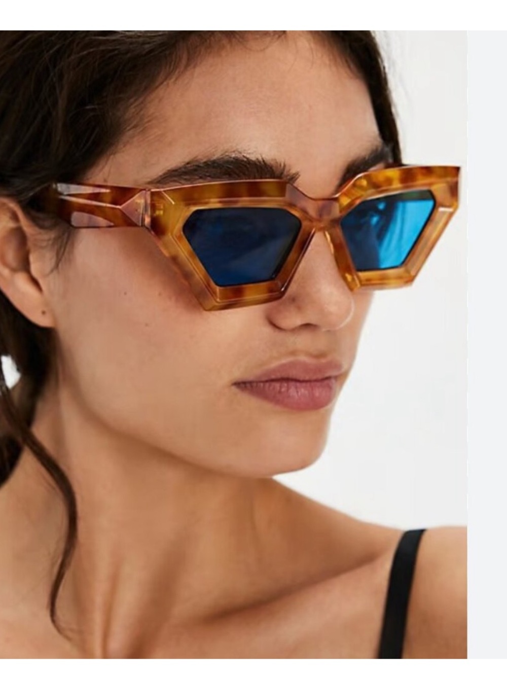 NWT Free People Vanessa Bubble Cateye Sunglasses
